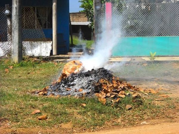 Quema de basuras, una práctica que debe ser multada en Concepción