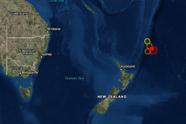 Un terremoto de magnitud 6,0 sacude las islas neozelandesas de Kermadec | .::Agencia IP::.