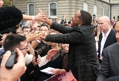 Will Smith festejó su cumpleaños en la alfombra roja en Budapest » Ñanduti
