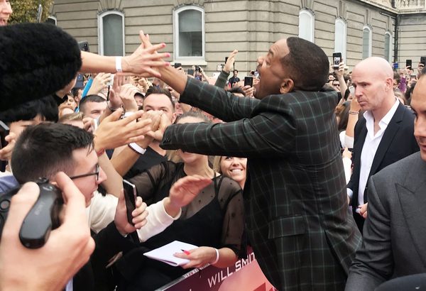 Will Smith festejó su cumpleaños en la alfombra roja en Budapest » Ñanduti