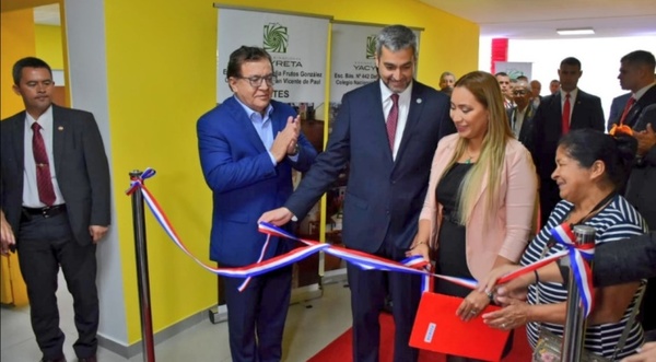 Gobierno habilitó escuela acondicionada a nueva y equipada de acuerdo a estándares internacionales