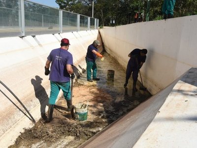 Tras publicación, IPS limpia Parque Urbano