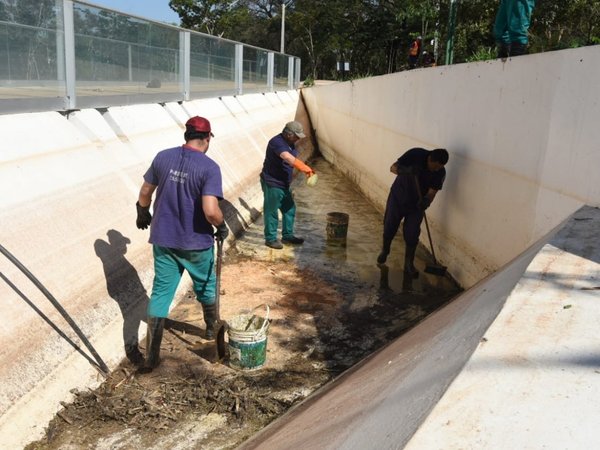 Tras publicación, IPS limpia Parque Urbano