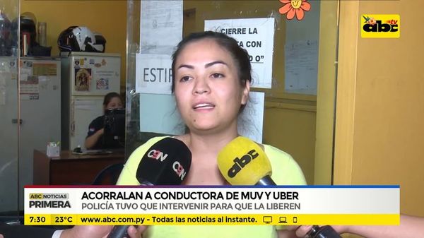 Conductora de Uber agredida por taxistas presentará denuncia penal - La Primera Mañana - ABC Color