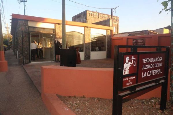 Juzgado de Paz de La Catedral, Segundo Turno, cuenta con nueva sede