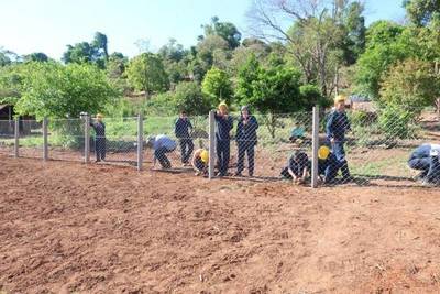 EN LA COMUNIDAD INDÍGENA DE GUAVIRAMI TRINIDAD SE IMPLEMENTA HUERTA COMUNITARIA