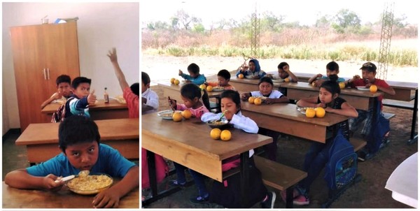 Continúan con entrega de almuerzo para escuelas más carenciadas