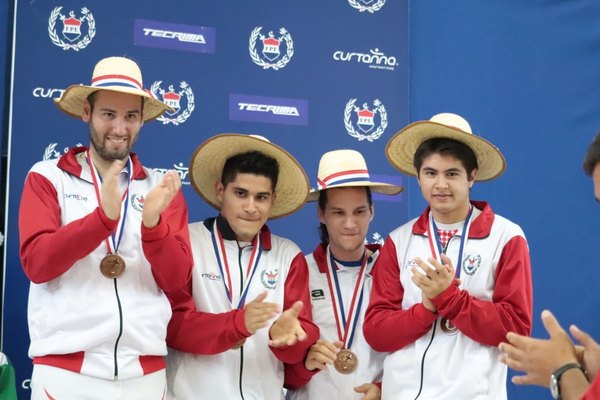 Paraguay ganó el bronce en el Campeonato de Esgrima
