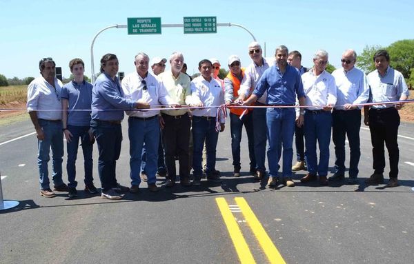 Habilitan tramo I de acceso a la ruta Bioceánica en Loma Plata - Nacionales - ABC Color
