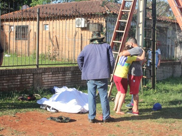 CDE: Electricista murió trabajando para la ANDE