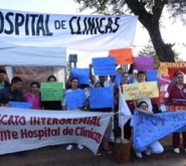 Suspenden huelga en Clínicas, pero no habilitan todos los servicios - Paraguay.com