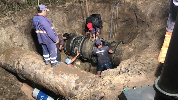 Servicio de agua será restablecido totalmente cerca del mediodía - Nacionales - ABC Color