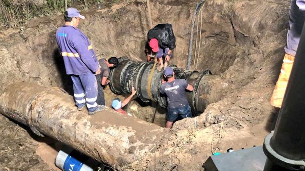 Para el mediodía se restablecerá servicio de Essap en barrios de Asunción