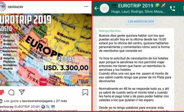 Denuncian a Nextour por presunta estafa