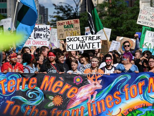 Greta Thunberg encabezó protesta climática de 500.000 personas en Montreal | .::Agencia IP::.