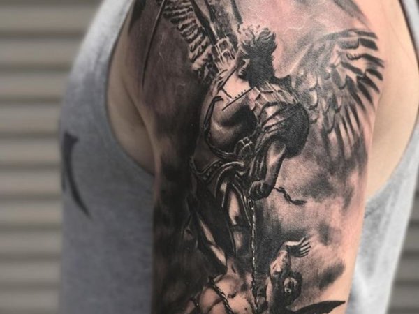 San Miguel, el santo preferido para tatuaje