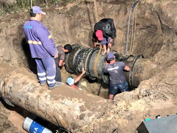 Essap restablece servicio de agua potable en Asunción