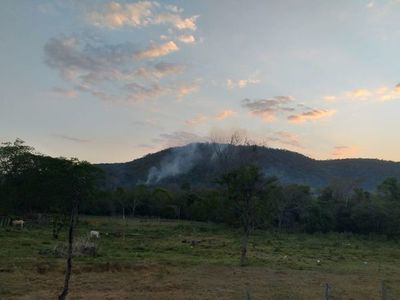 Incendios forestales afectan el Cerro Yvytu Pané - Nacionales - ABC Color