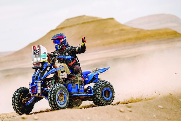 El león paraguayo del Dakar