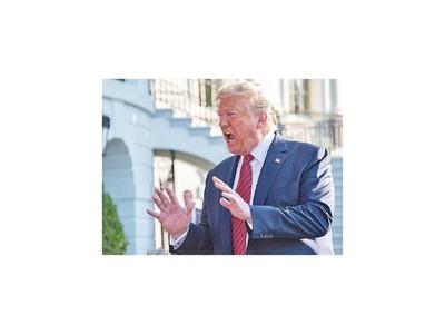 Trump alista a sus filas para la batalla del juicio político