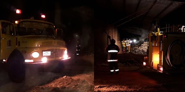 INCENDIO ESTRUCTURAL EN PIRAPEY KM 49