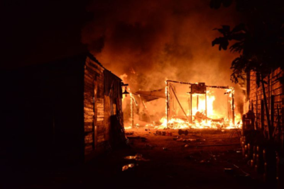 Bomberos controlan incendio en Cateura