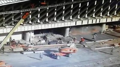 Derrumbe de obra en aeropuerto de Ezeiza deja un muerto y trece heridos