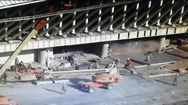 Derrumbe de obra en aeropuerto de Ezeiza deja un muerto y trece heridos