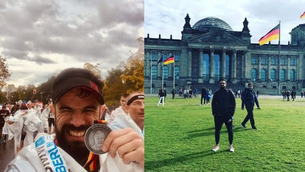 Luis Duarte es uno de los 30 paraguayos que corrió en la Maratón de Berlín.