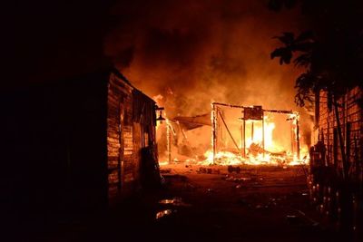 Cerca de 20 familias fueron afectadas por incendio en Cateura - Nacionales - ABC Color