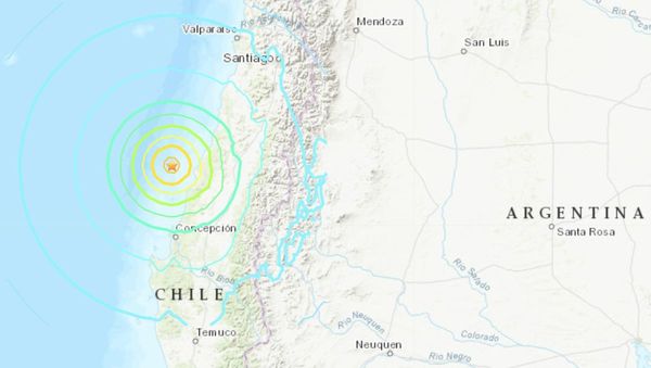 Sismo de magnitud 6,8 sacude centro y sur de Chile sin dejar víctimas