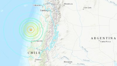 Un sismo de magnitud 6,6 sacude la zona centro y sur de Chile - ADN Paraguayo