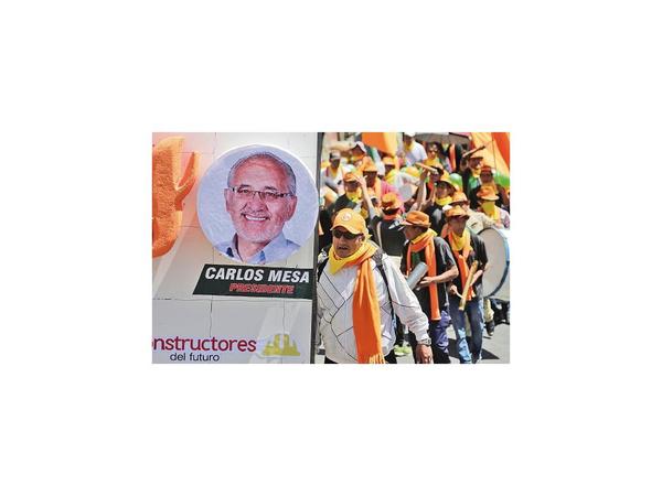 Evo lidera intención de votos, pero perdería en balotaje