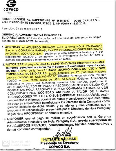 La empresa de telefonía móvil Vox continúa desangrando a la Copaco - Economía - ABC Color