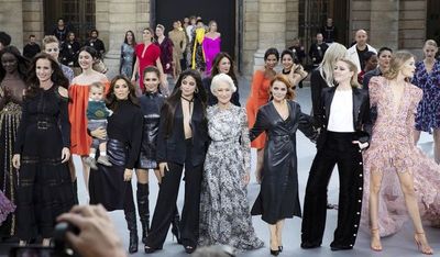 Celebridades en la pasarela de París  - Sociales - ABC Color