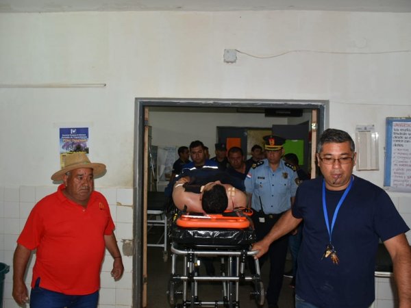 Policía es baleado por delincuentes en Caaguazú