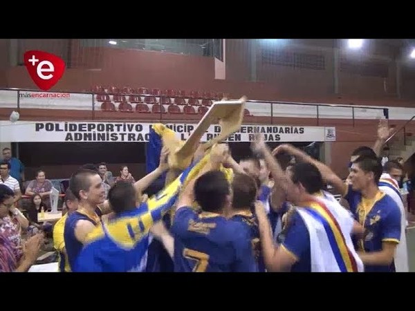 ENCARNACIÓN CAMPEÓN NACIONAL DE HANDBALL