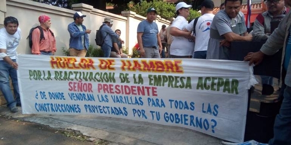 HOY / Obreros de Acepar hacen cortes intermitentes en Mariscal López