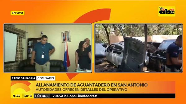 Autoridades dan detalles del allanamiento de aguantadero - ABC Noticias - ABC Color