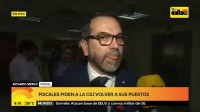 Fiscales piden a la Corte volver a sus puestos - ABC Noticias - ABC Color