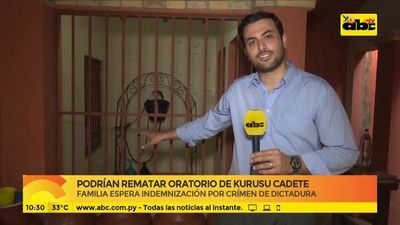 Podrían rematar oratorio de Kurusu Cadete - ABC Noticias - ABC Color