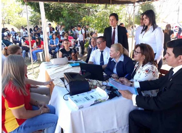 En San Lorenzo se desarrolló La Justicia llega a tu barrio
