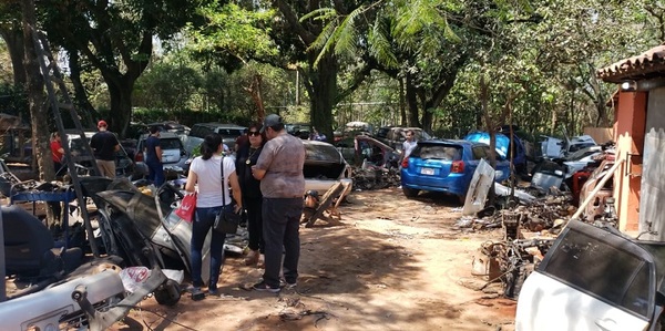 Fiscalía difunde lista de vehículos denunciados como robados y recuperados de un aguantadero