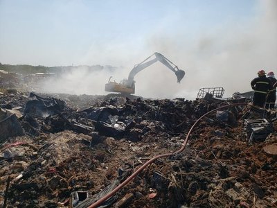 Incendio en Cateura está controlado informa director municipal - .::RADIO NACIONAL::.