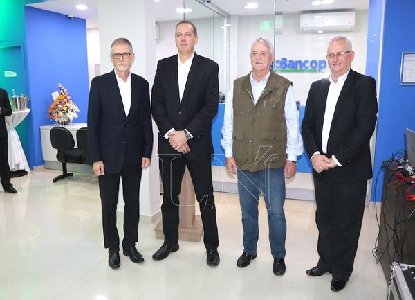 Bancop habilitó una sucursal en Alto Paraná