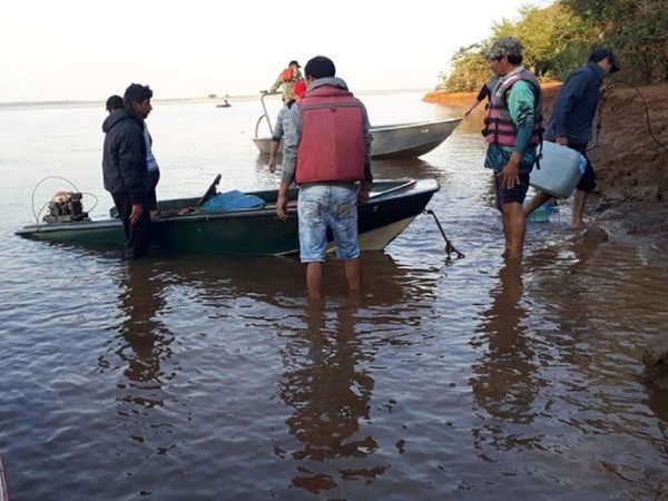 Ñeembucú: Buscan a hombre desaparecido en aguas del río Paraná