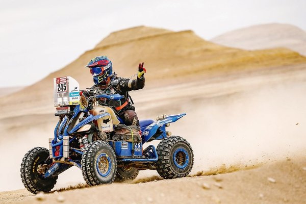 Nelson Sanabria, el león paraguayo del Dakar