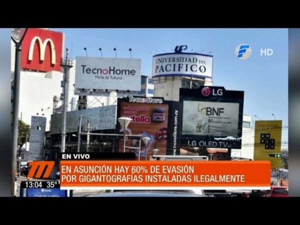 Pretenden quitar carteles para descontaminar Asunción