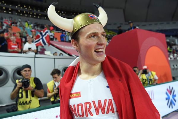 Karsten Warholm, el vikingo “showman” - Polideportivo - ABC Color