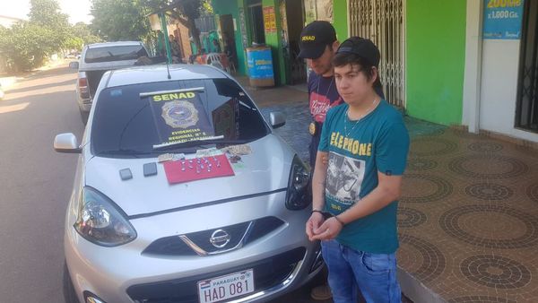 Hacía delivery de cocaína en Caaguazú